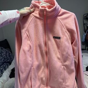 Women's Columbia Soft Pink Fleece Jacket